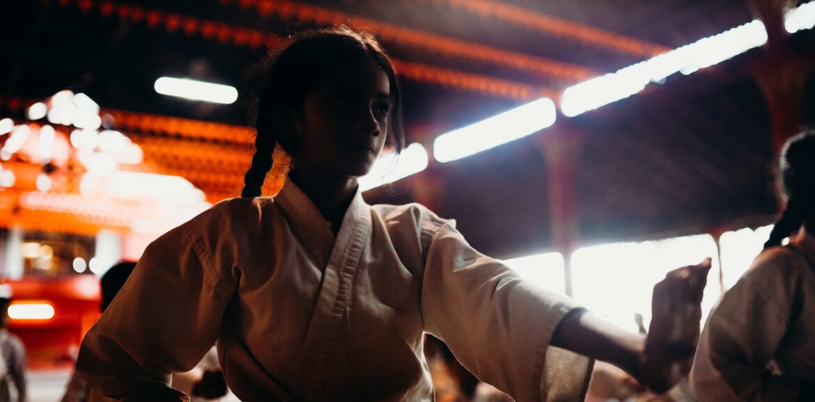 girl karate