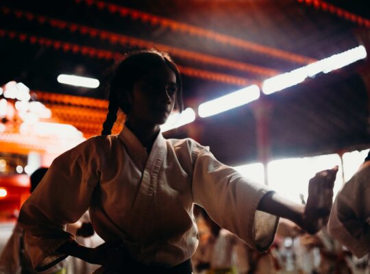 girl karate